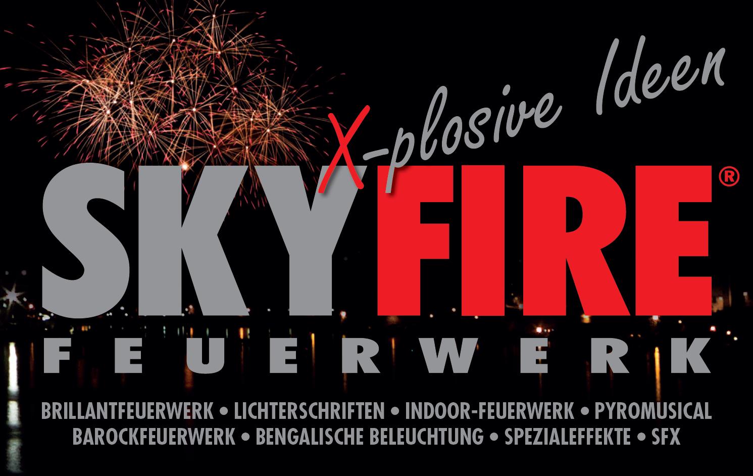 Logo von SKYFIRE, Feuerwerk und Sprengtechnik GmbH